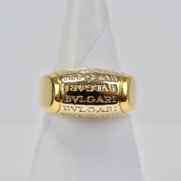 ブルガリ トロンケット リング K18 YG Bランク