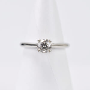 ハリー・ウィンストン ソリティアリング Pt950 0.50ct F/VS1/3EX/N 買取実績【買取日：2025年1月14日】