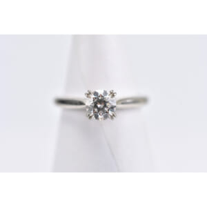 ハリー・ウィンストン ラウンドカット ソリティアリング D/VVS1/3EX/N Pt950 0.51ct GIA RGDPRD005NSS-045 買取実績【買取日：2025年4月17日】