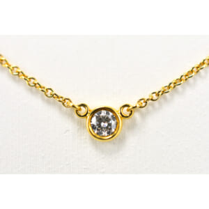 ティファニー バイザヤード ネックレス Au750YG 買取実績【買取日：2025年6月4日】