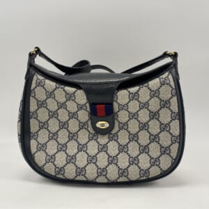 グッチ GGキャンバス ヴィンテージ ショルダーバッグ ネイビーブルー 1002056 買取実績【買取日：2026年1月24日】