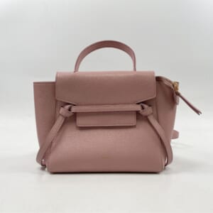 セリーヌ ベルトバッグナノ ピンク レザー 買取実績【買取日：2026年1月19日】