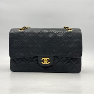 シャネル マトラッセ チェーンショルダーバッグ 黒 ラム GD金具 買取実績【買取日：2026年1月27日】
