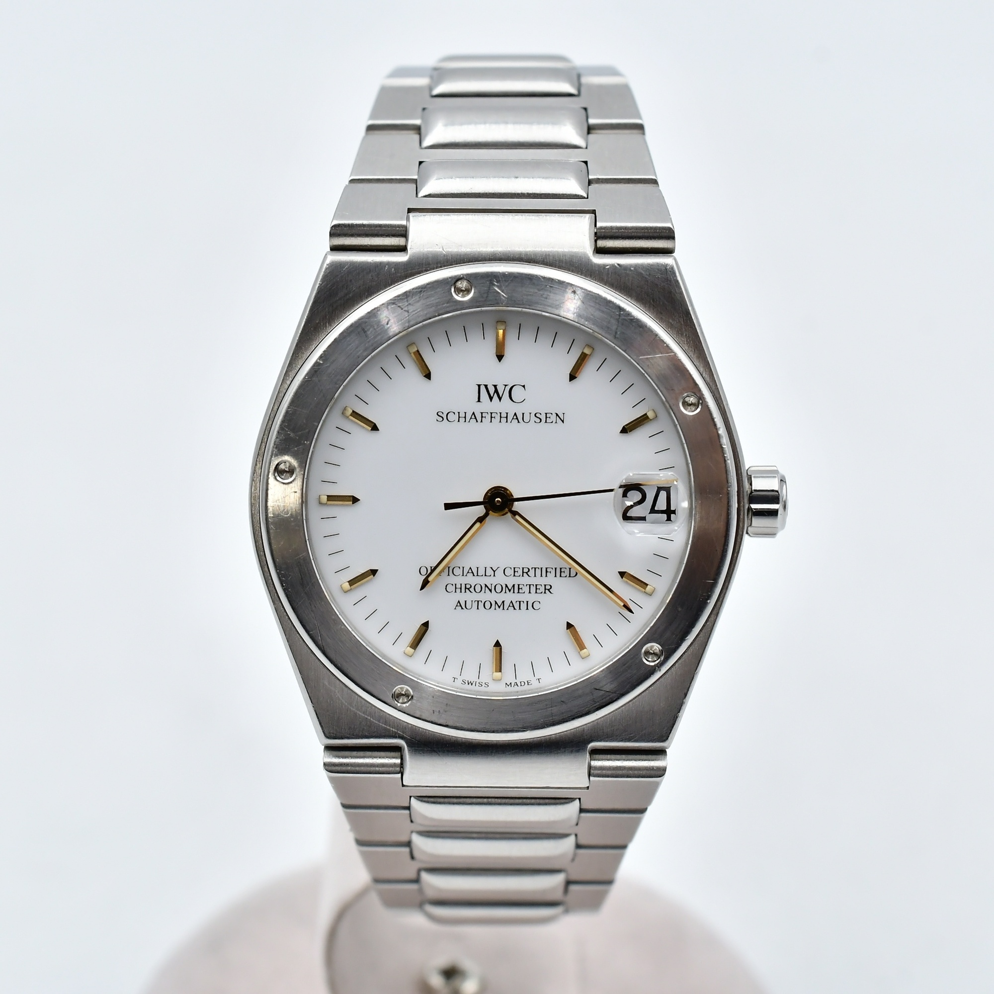 IWC インヂュニア 白文字盤 SS/AT Bランク
