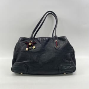 グッチ シェリーライン プリンシー リボン ハンドバッグ 黒 レザー 163805 買取実績【買取日：2026年1月27日】