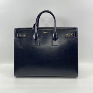 サンローラン ショッピングトートバッグ ネイビー レザー 買取実績