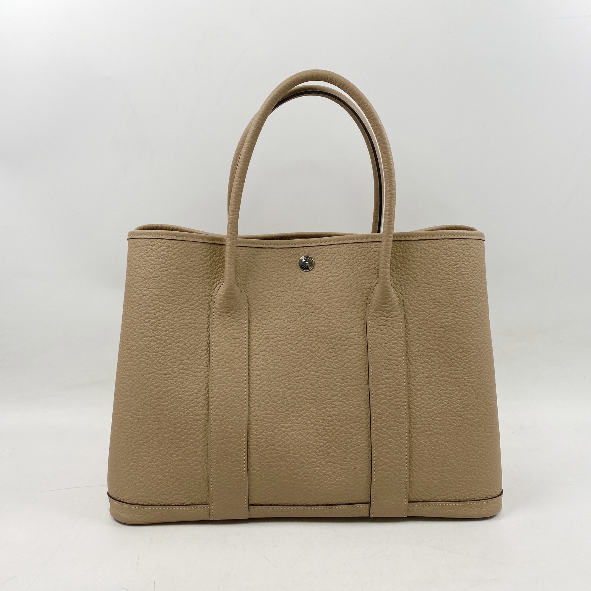 エルメス ガーデンパーティPM トレンチ ヴァッシュカントリー SV金具 C刻印 Bランク