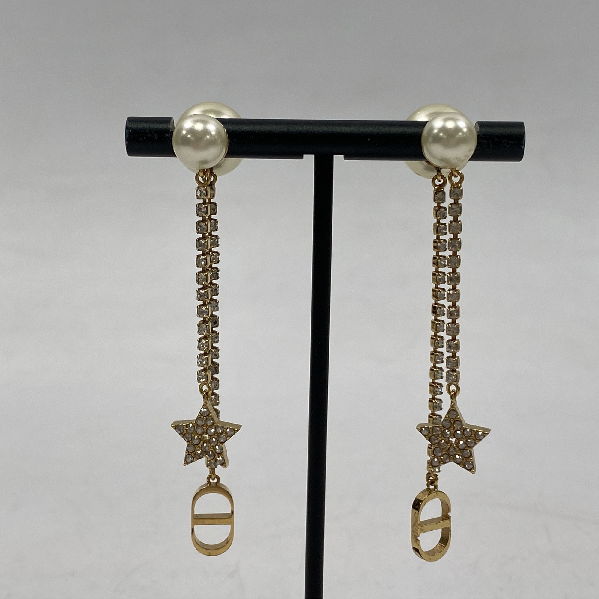 ディオール CD トライバル スター ピアス ゴールド Bランク