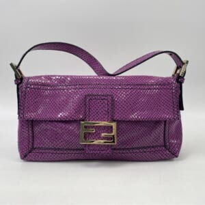 フェンディ マンマバケット ワンショルダーバッグ ピンク パイソン 買取実績【買取日：2026年1月19日】