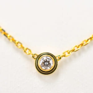 カルティエ ディアマンレジェ/ダムール XS 1PDネックレス YG TQY171 買取実績【買取日：2025年1月24日】