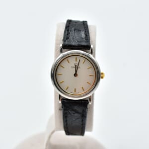 オメガ デヴィル シルバー文字盤 SS×革/QZ 買取実績【買取日：2025年11月6日】