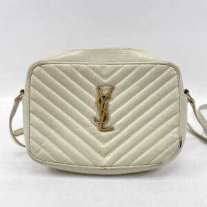 サンローラン ルー カメラバッグ ショルダーバッグ 白 レザー 612544 612544 買取実績【買取日：2026年1月8日】