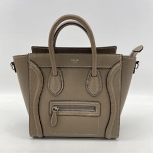 セリーヌ ラゲージ ナノ 2WAYバッグ ベージュ レザー 買取実績【買取日：2026年1月6日】