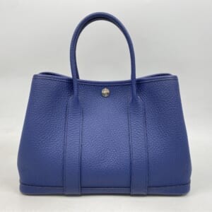 エルメス ガーデンパーティTPM ネゴンダ ブルーサフィール SV金具 C刻印
