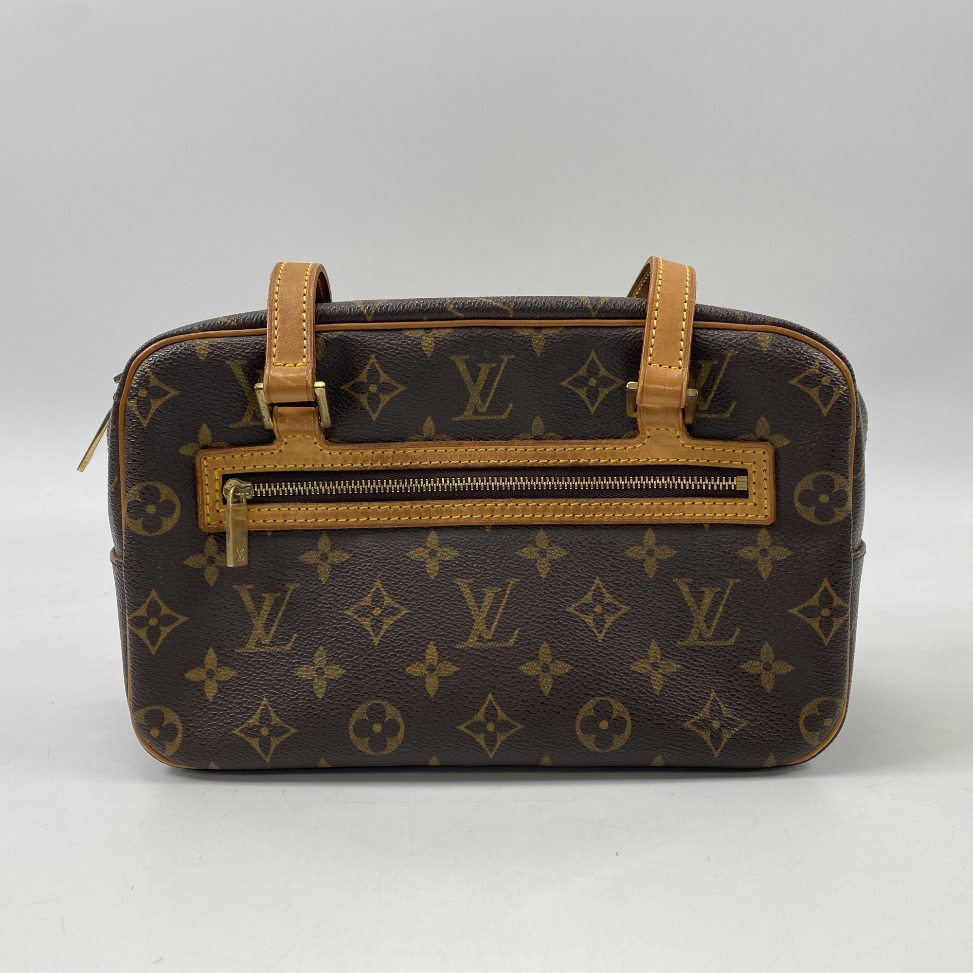 ルイ・ヴィトン モノグラム シテMM ブラウン レザー M51182 Bランク