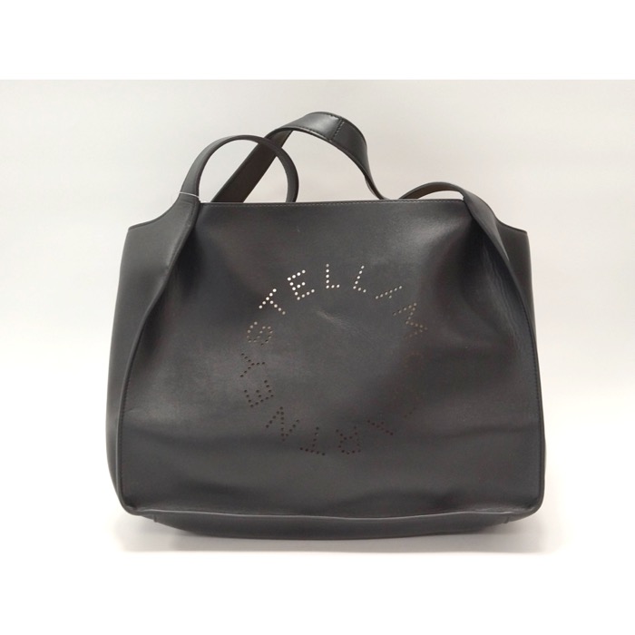 ステラマッカートニー 2WAY トート・ショルダーバッグ ブラック ABランク