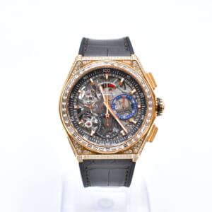 ゼニス エルプリメロ21 スケルトン文字盤 PG×レザー/AT 22.9000.9004/71.R585 買取実績【買取日：2025年1月23日】