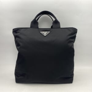 プラダ 22SS × adidas RE-NYLON ロゴプレート 2wayバッグ ブラック ナイロン ショルダーバッグ ハンドバッグ 2VG090 2VG090 買取実績【買取日：2026年1月25日】