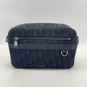 ディオール オブリーク サファリ ショルダーバッグ ネイビー キャンバス 買取実績【買取日：2026年1月17日】