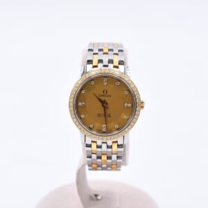 オメガ デヴィル 16PD ゴールド文字盤 SS×18K/QZ 413.25.27.60.58.001 買取実績【買取日：2025年11月25日】