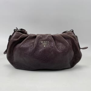 プラダ チェルボラックス チェーンホーボーバッグ 紫系 レザー 買取実績【買取日：2026年1月5日】
