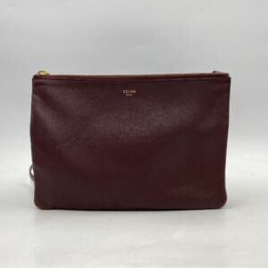 セリーヌ トリオ ショルダーバッグ ボルドー レザー 買取実績【買取日：2026年1月6日】