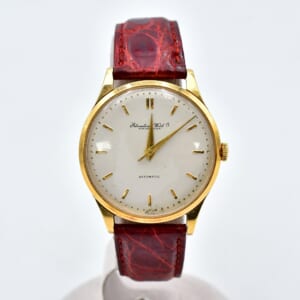 IWC シャフハウゼン オールドインター 白文字盤 YG×革/AT 買取実績【買取日：2026年1月7日】