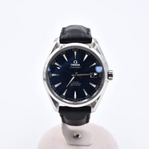 オメガ シーマスター アクアテラ コーアクシャル 青文字盤 SS×革/AT 231.10.42.21.03.001 買取実績【買取日：2026年1月7日】