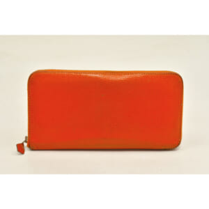 エルメス アザップロング ラウンドファスナー オレンジ系 SV金具 □P刻印 買取実績【買取日：2025年6月12日】