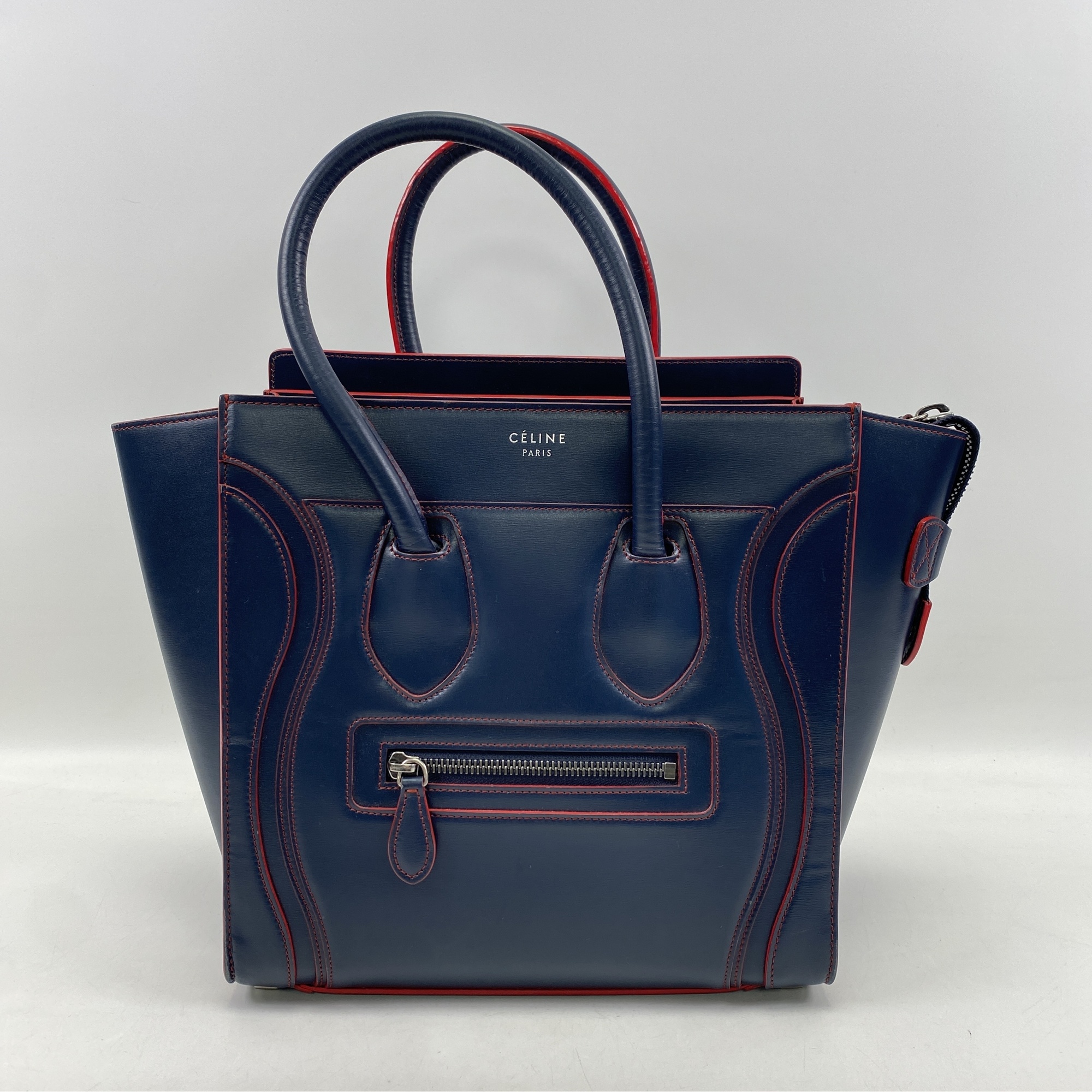 セリーヌ ラゲージ マイクロショッパー トートバッグ ハンドバッグ