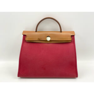 エルメス エールバッグジップPM 赤系 ヴァッシュハンター×トワルアッシュ SV金具 □R刻 買取実績【買取日：2025年9月9日】