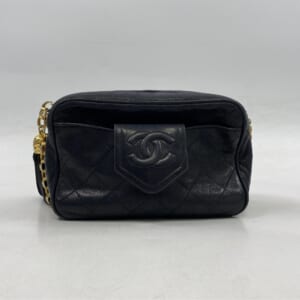 シャネル ココマーク フリンジ チェーンショルダーバッグ 黒 ラムスキン GD金具 買取実績【買取日：2025年10月25日】