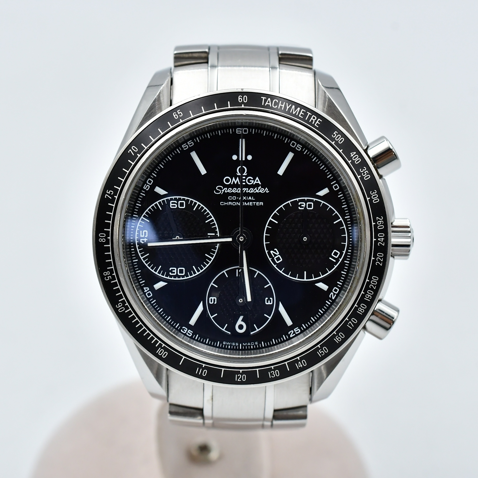 オメガ スピードマスター レーシング 黒文字盤 SS/AT Bランク