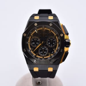 オーデマ ピゲ ロイヤルオーク オフショア クロノグラフ 黒文字盤 CE×YG×ラバー/AT 26420CE.OO.A127CR.01 買取実績【買取日：2026年1月7日】