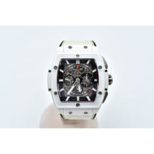 ウブロ スピリット オブ ビッグバン ホワイト セラミック スケルトン文字盤 CE×革/AT 601.HX.0173.LR 買取実績【買取日：2025年5月6日】
