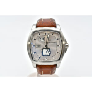 カール F. ブヘラ パトラビ エボテック デイデイト シルバー文字盤 SS×革/AT 買取実績【買取日：2025年7月24日】