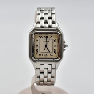 カルティエ パンテールLM 白文字盤 SS/QZ ケア確認済 W25032P5 買取実績【買取日：2025年10月4日】