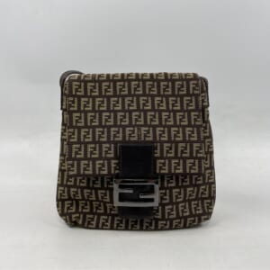 フェンディ マンマバケット ズッキーノ ショルダーバッグ ブラウン キャンバス 買取実績【買取日：2026年1月18日】