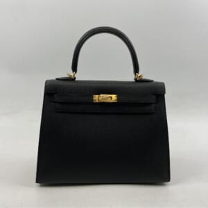 エルメス ケリー25 黒 エプソン GD金具 K刻印 買取実績【買取日：2026年1月27日】