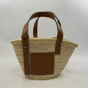 ロエベ トートバッグ カゴ バスケットスモール ラフィアxレザー ベージュxブラウン 327.02.S93 買取実績【買取日：2026年1月5日】