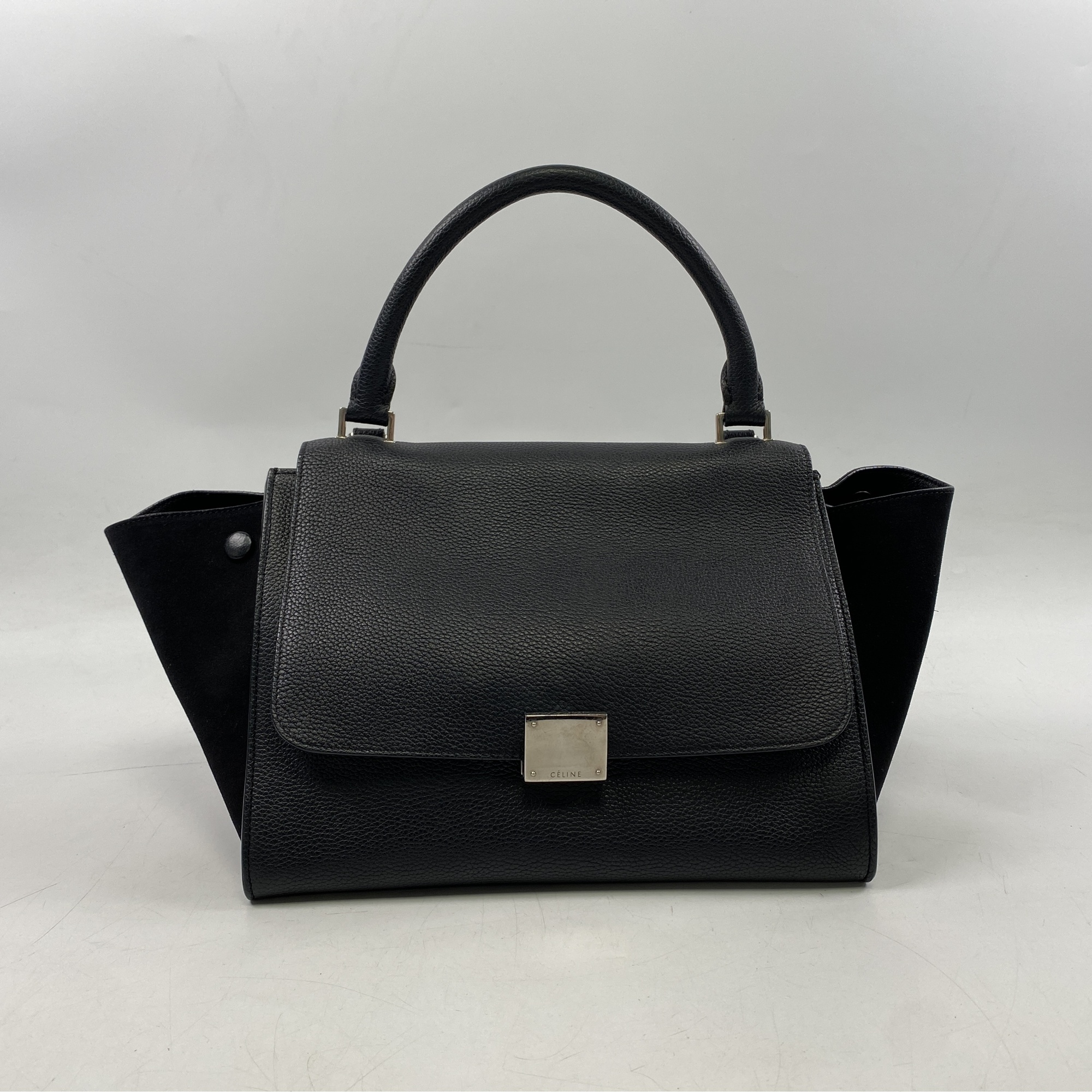 セリーヌ トラペーズ 2WAYハンドバッグ 黒 レザー 買取実績【買取日