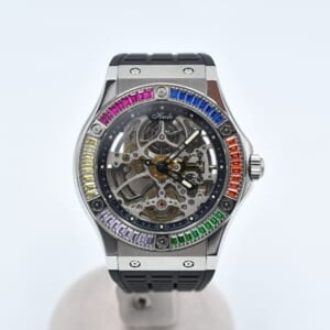 HAOFA Mechanical 1913S トゥールビヨン スケルトン文字盤 レインボークリスタルベゼル SS×ラバー/AT 1913S 1913S 買取実績【買取日：2026年1月8日】