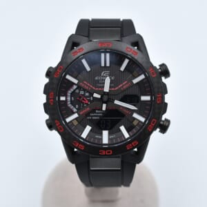 カシオ エディフィス ソスペンシオーネ デジタル/アナログ文字盤 カーボン×レジン/QZ ECB-2000YPB-1AJF 買取実績【買取日：2026年1月6日】