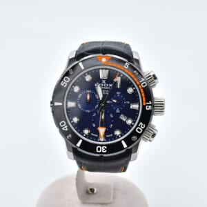 エドックス シャークマン クロノオフショア 青文字盤 SS×革/QZ 世界300本限定 10234-3O-BUIN 買取実績【買取日：2026年1月5日】