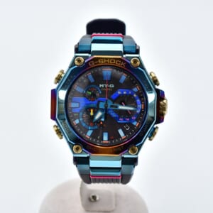 カシオ MT-G レインボー ブルーフェニックス 黒文字盤 SS×レジン/タフソーラー MTG-B2000 買取実績【買取日：2026年1月5日】