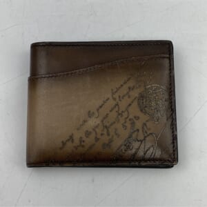 ベルルッティ パティーヌ マコレ 二つ折り財布 ブラウン スクリットレザー 買取実績【買取日：2026年1月7日】