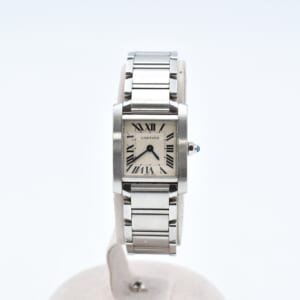 カルティエ タンクフランセーズSM シルバー文字盤 SS/QZ W51008Q3 買取実績【買取日：2026年1月17日】