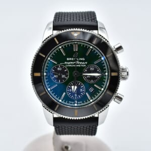 ブライトリング スーパーオーシャン ヘリテージ B01 クロノグラフ 44 Limited Edition グリーン文字盤 SS×ラバー/AT AB01621A1L1A1 買取実績【買取日：2026年1月8日】