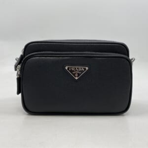 プラダ サフィアーノ ショルダーバッグ ブラック レザー 2VH170 買取実績【買取日：2026年1月19日】