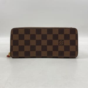 ルイ・ヴィトン ダミエ ポルトフォイユ・クレマンス ラウンド 長財布 ブラウン フューシャ PVC N60534 買取実績【買取日：2026年1月27日】